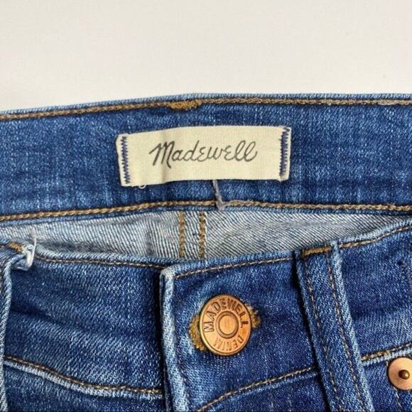 Madewell 9”‎ High Rise Skinny Jeans Rip and Repair - Picture 8 of 10